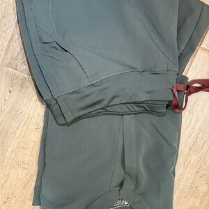 Figs Dark Green top & bottom